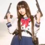 【桃月なしこ】桃月なしこ 白衣の天使が水着に着替えたら コスプレ遊戯 Momozuki Nashiko Angel of white costume changes to swimwear