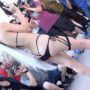 【セクシーコスプレエロ動画】超過激！見せてもいいんですか？マイクロビキニに近い露出高めの水着バニーコスプレイヤーが可愛すぎる！！