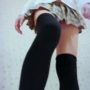 【コスプレコミケローアングル動画】【女装ゆう】超ミニスカートをローアングル撮影