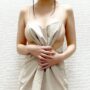 【セクシーコスプレエロ動画＆ノーブラ】【ノーブラノーパン】はだかキャミワンピース👗【下着紹介】