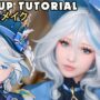 【原神コスプレエロ動画】☆ Furina Cosplay Makeup Tutorial Genshin Impact 原神 ☆