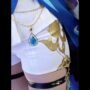 【原神コスプレエロ動画】五次元　基萌　原神　コスプレ　フリーナ　水神　衣装