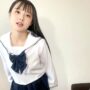 【セクシーコスプレエロ動画＆ノーブラ】【ノーブラ生着替え】超ミニスカJKのコスプレを着てみたよ