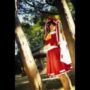 【巫女、コスプレ】月下の巫女　 Ananau Kutichiy, Alborada Peru　Ayaka's Oriental Cosplay