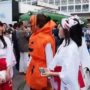 【巫女、コスプレ】ハロウィン２０１５　仮装コスプレ　渋谷駅前　巫女さん風　２０１５．１０．３１　Halloween Shibuya Cosplay